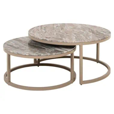 - Salontafel Fairfax set van 2 (Stone)