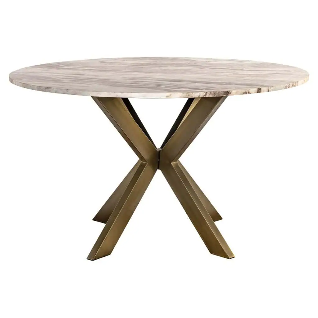 - Eettafel Bottega 140Ø (White)