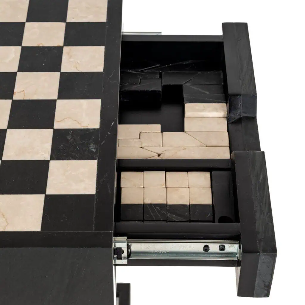 - Schaaktafel Davos 1-lade (Black)