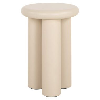 - Bijzettafel Elbaz 35Ø (Beige)