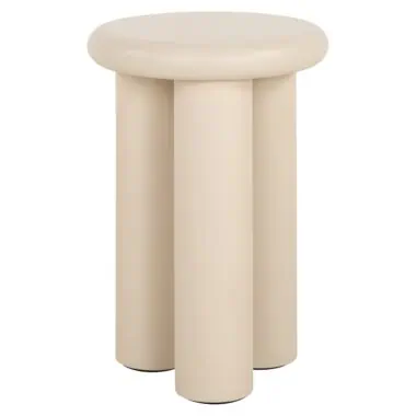 - Bijzettafel Elbaz 35Ø (Beige)