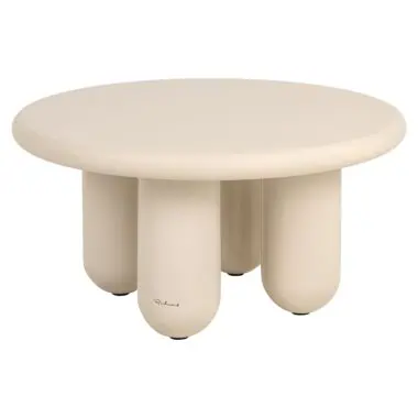 - Table de salon Calma 80Ø (Beige)