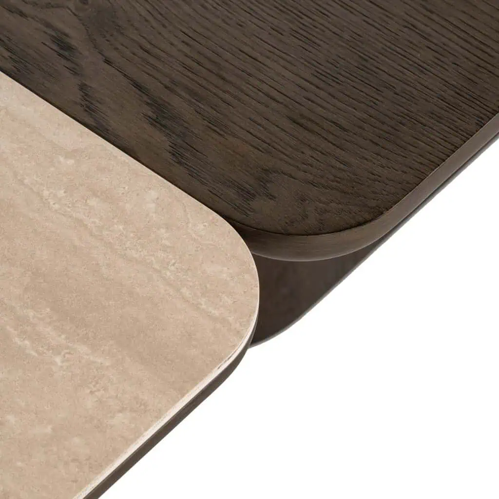 - Salontafel Nando set van 2 (Brown)