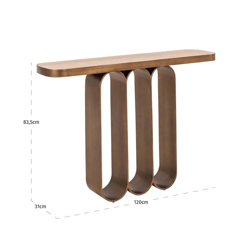 - Wandtafel Locarno (Brushed Gold)