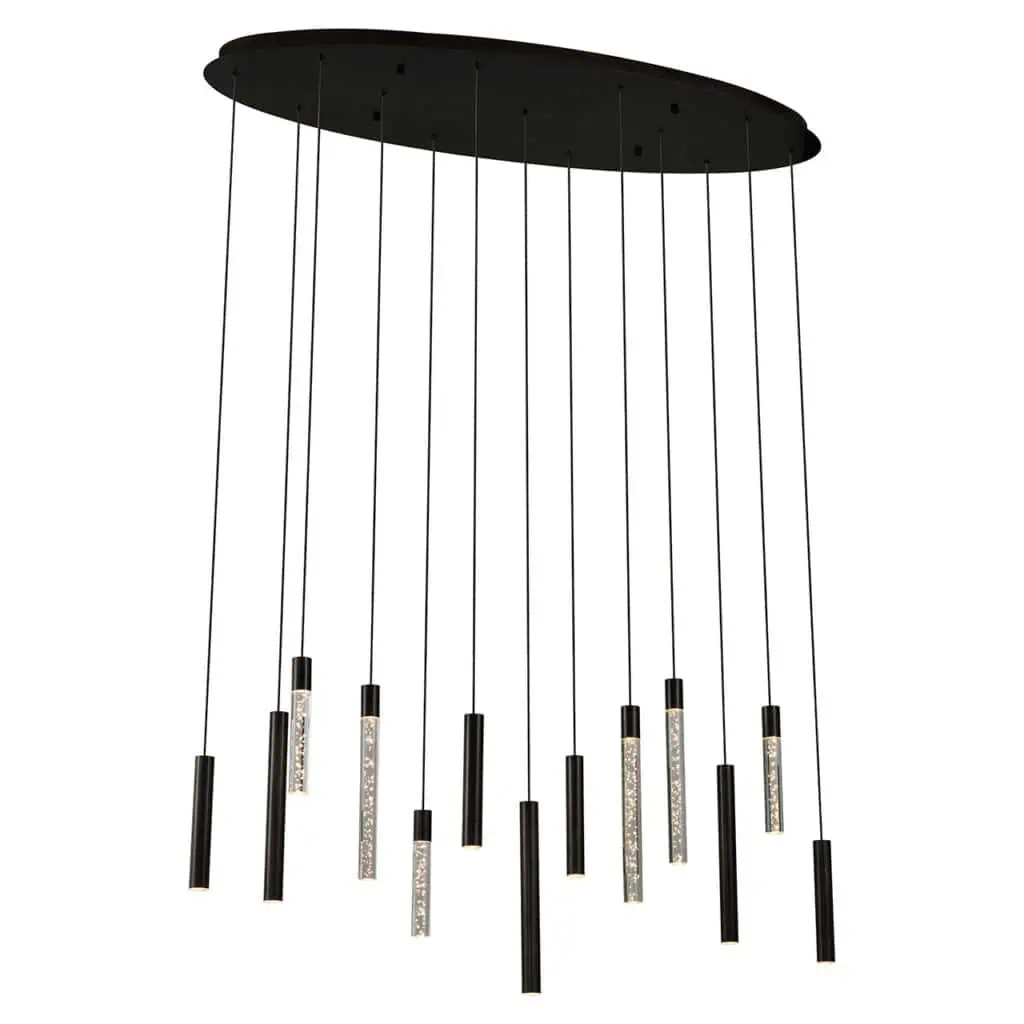 - Hanglamp Oxley 13 lampen (Bronze)