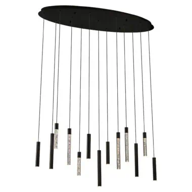 - Pendant lamp Oxley 13 lamps (Bronze)