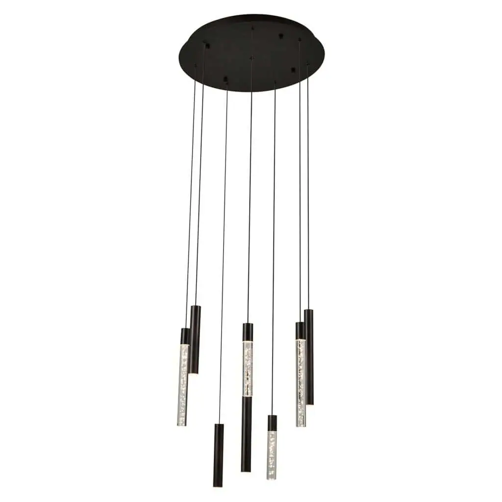 - Hanglamp Oxley 8 lampen (Bronze)