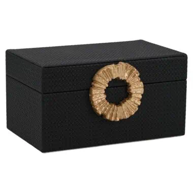 - Opbergbox Amal klein (Black/gold)