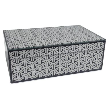 - Opbergbox Feliz klein (Black/white)