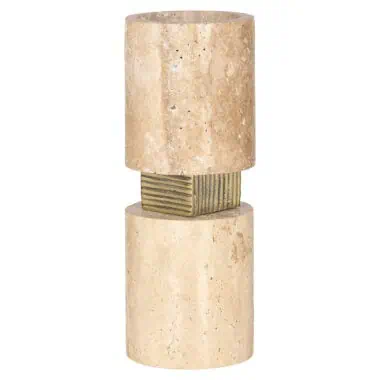 Kerzenhalter Boaz - groß (Beige)