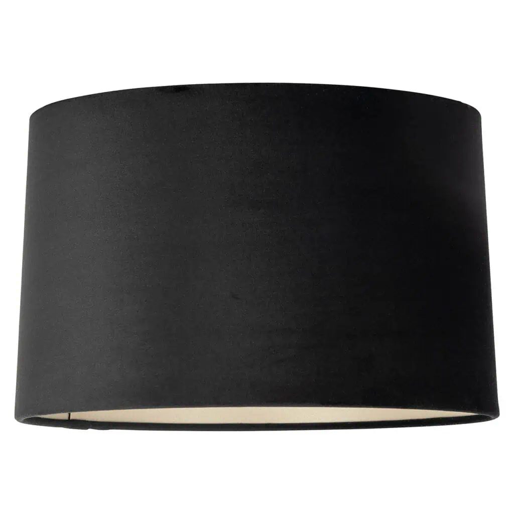 - Lampenkap Maddy black velvet (Black)