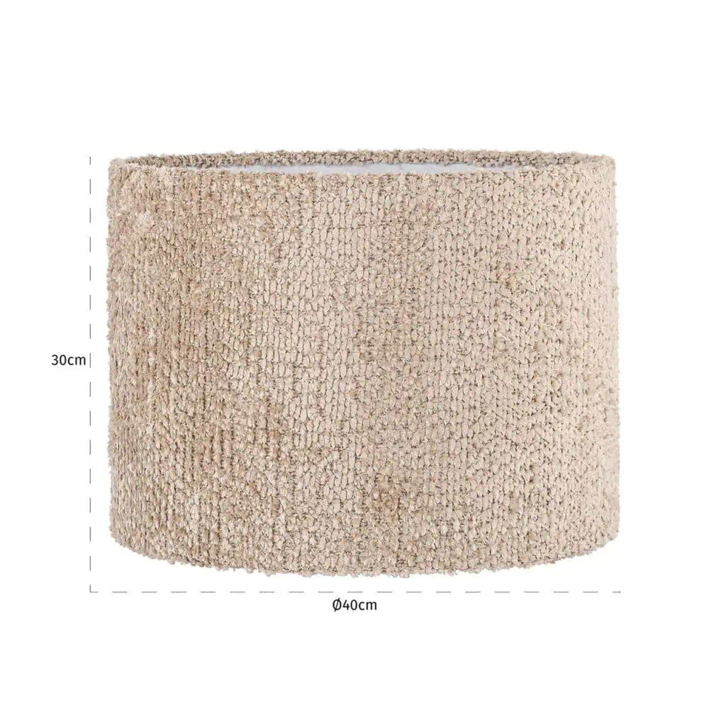 - Lampenkap Emily 40Ø  lovely beige (Be Lovely 170 Beige)
