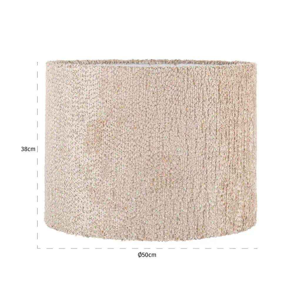 - Lampenkap Emily 50Ø lovely beige (Be Lovely 170 Beige)