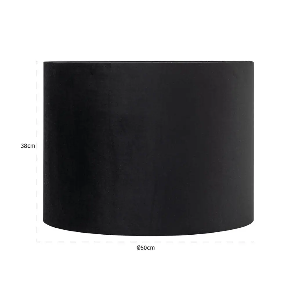 - Lampenkap Jaylinn 50Ø zwart (Black)