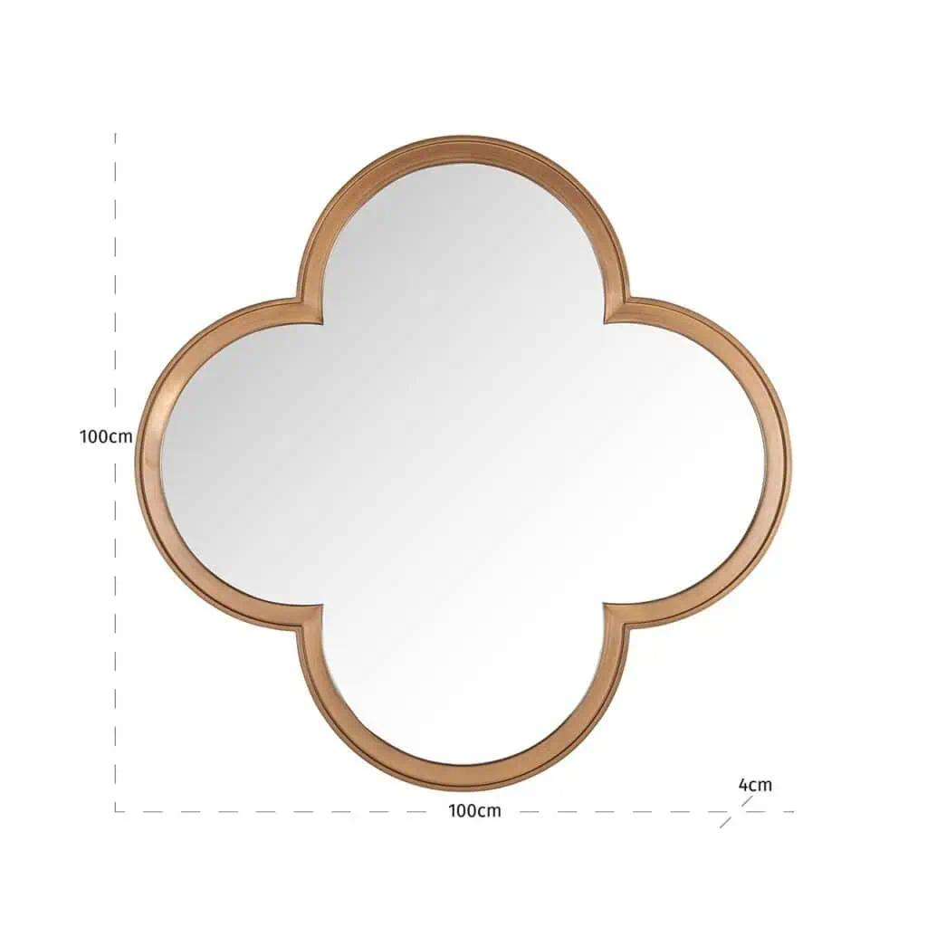 - Spiegel Lowen (Brushed Gold)