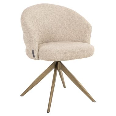 - Swivel chair Zendaya biscotti fire retardant (Biscotti)