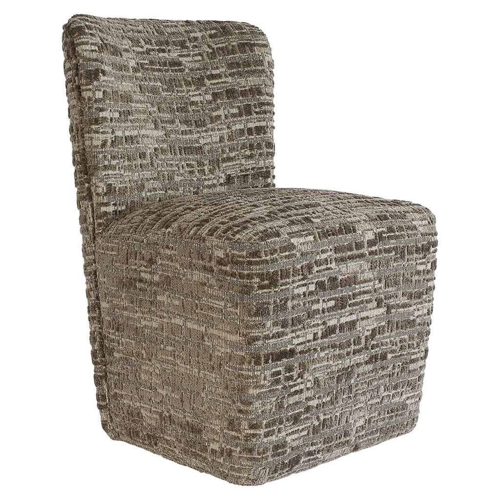 - Stoel Lorain met wieltjes greige dalia (Dalia 45 Greige)
