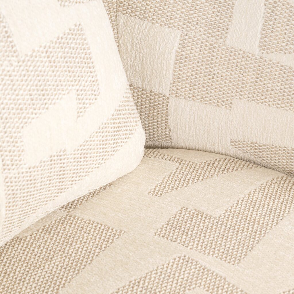 - Lounge fauteuil Tuscany beige graffic (Beige graffic)