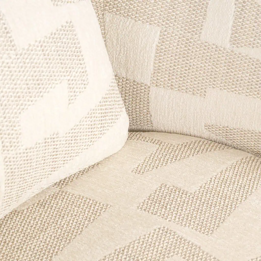 - Lounge fauteuil Tuscany beige graffic (Beige graffic)