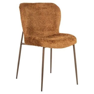 - Stoel Odarby cognac fusion (set van 2) (Fusion cognac 28)