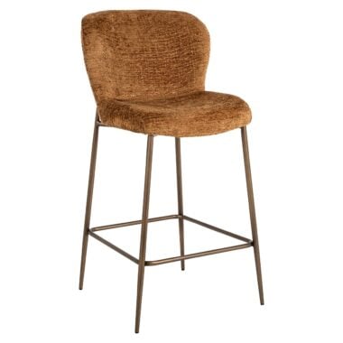 - Counterstoel Odarby cognac fusion (Fusion cognac 28)
