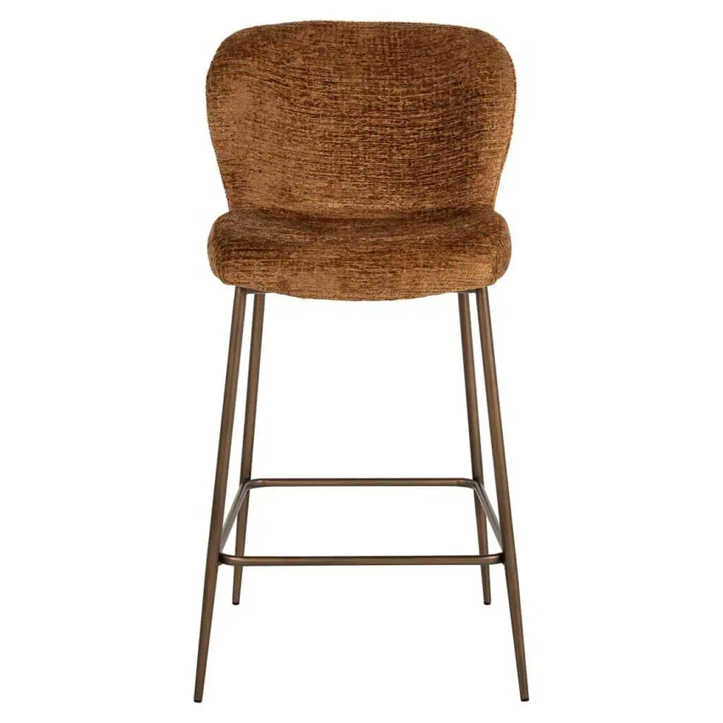 - Counterstoel Odarby cognac fusion (Fusion cognac 28)