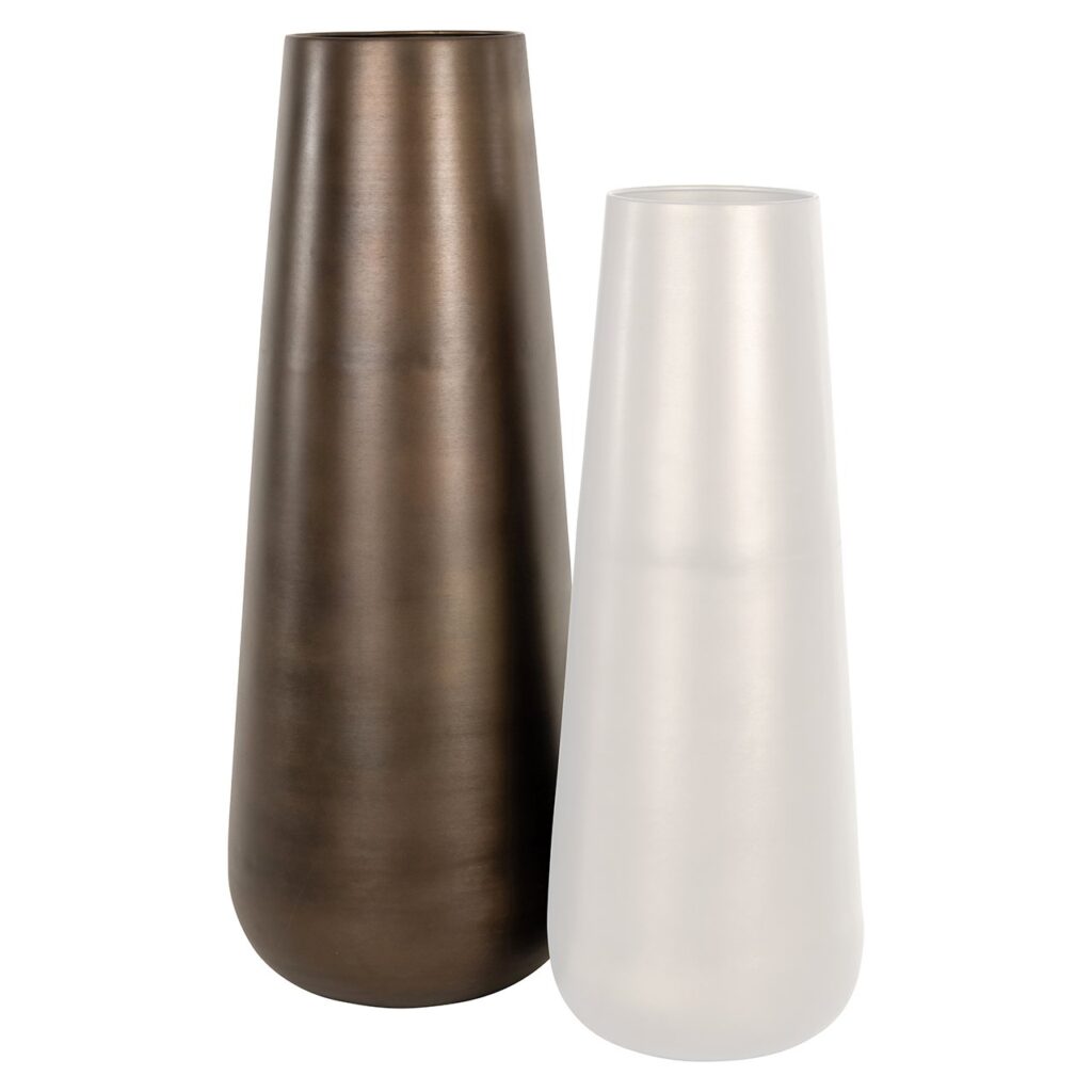 - Vaas Kenza groot (Brass antique)