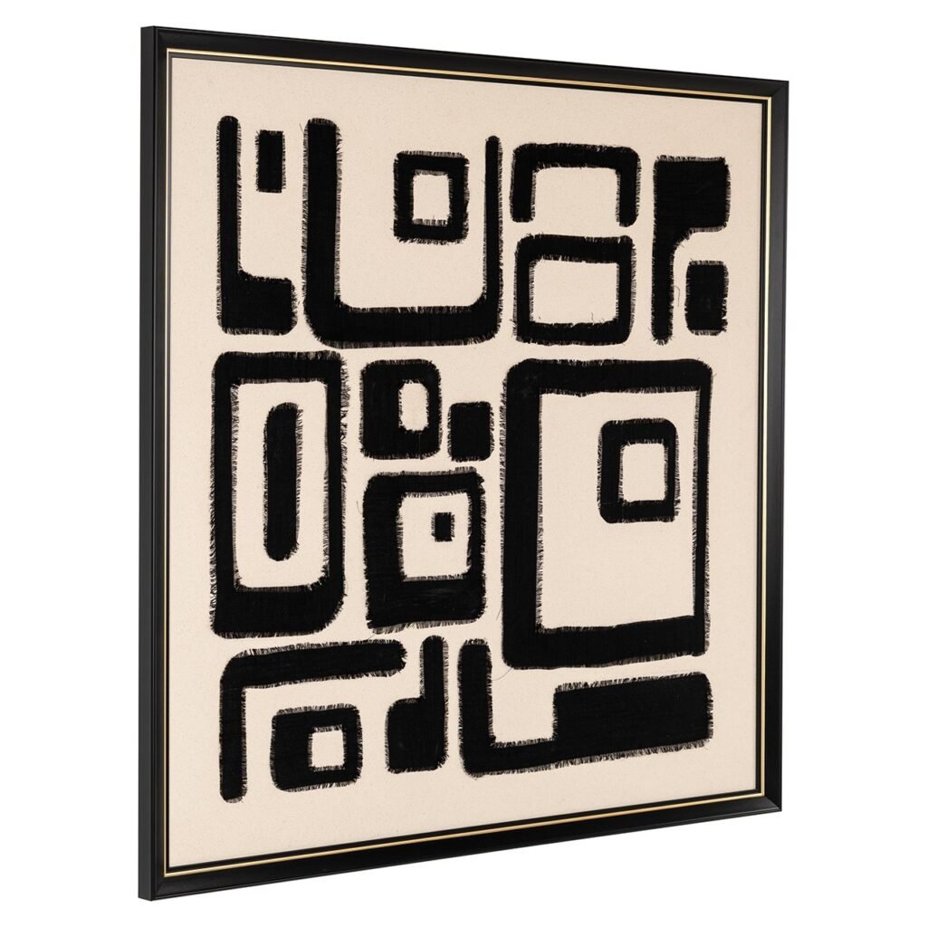 - Wall art Shanita (Black/white)