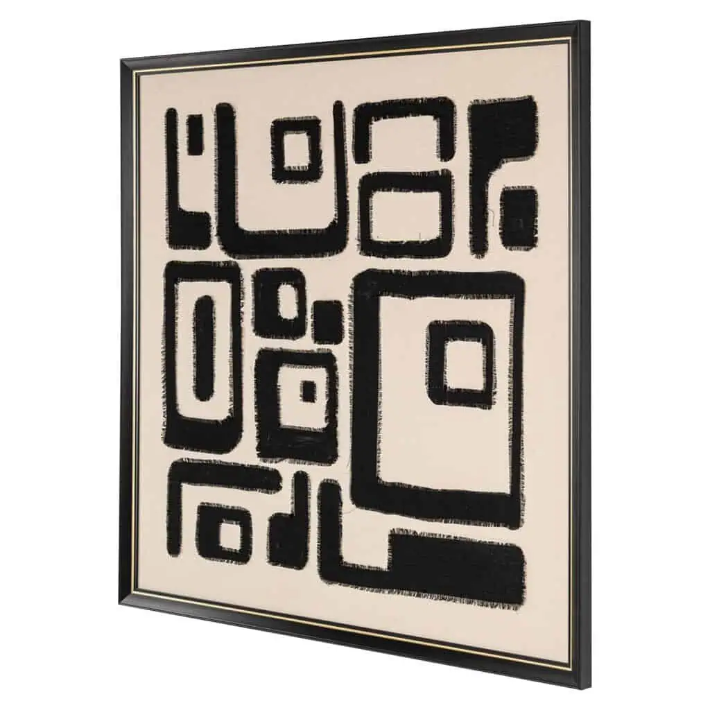 - Wall art Shanita (Black/white)
