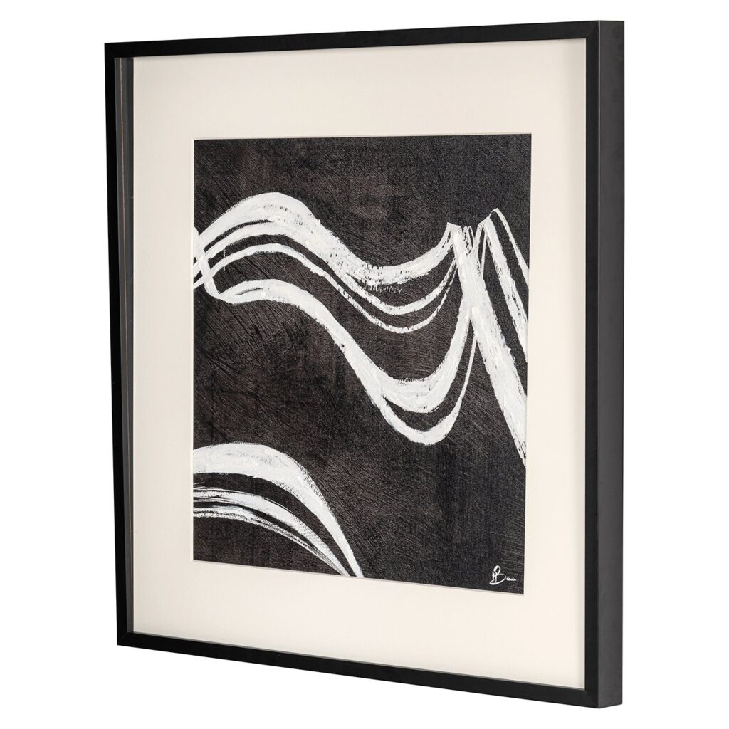 - Wall art Jozy (Black/white)