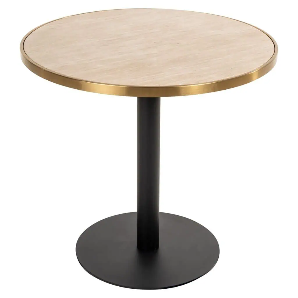 - Bistrotafel Brazza 80Ø (Beige)