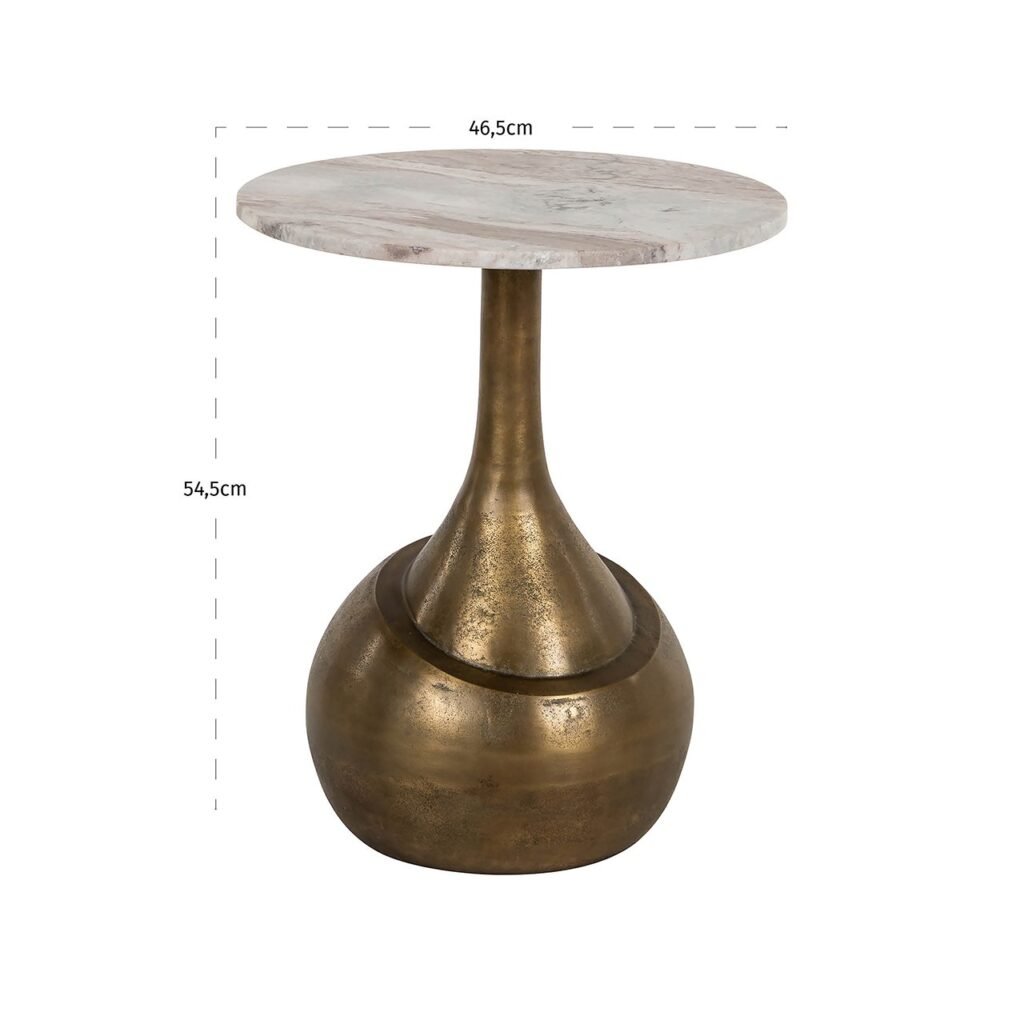 - Bijzettafel Sia (Brushed Gold)