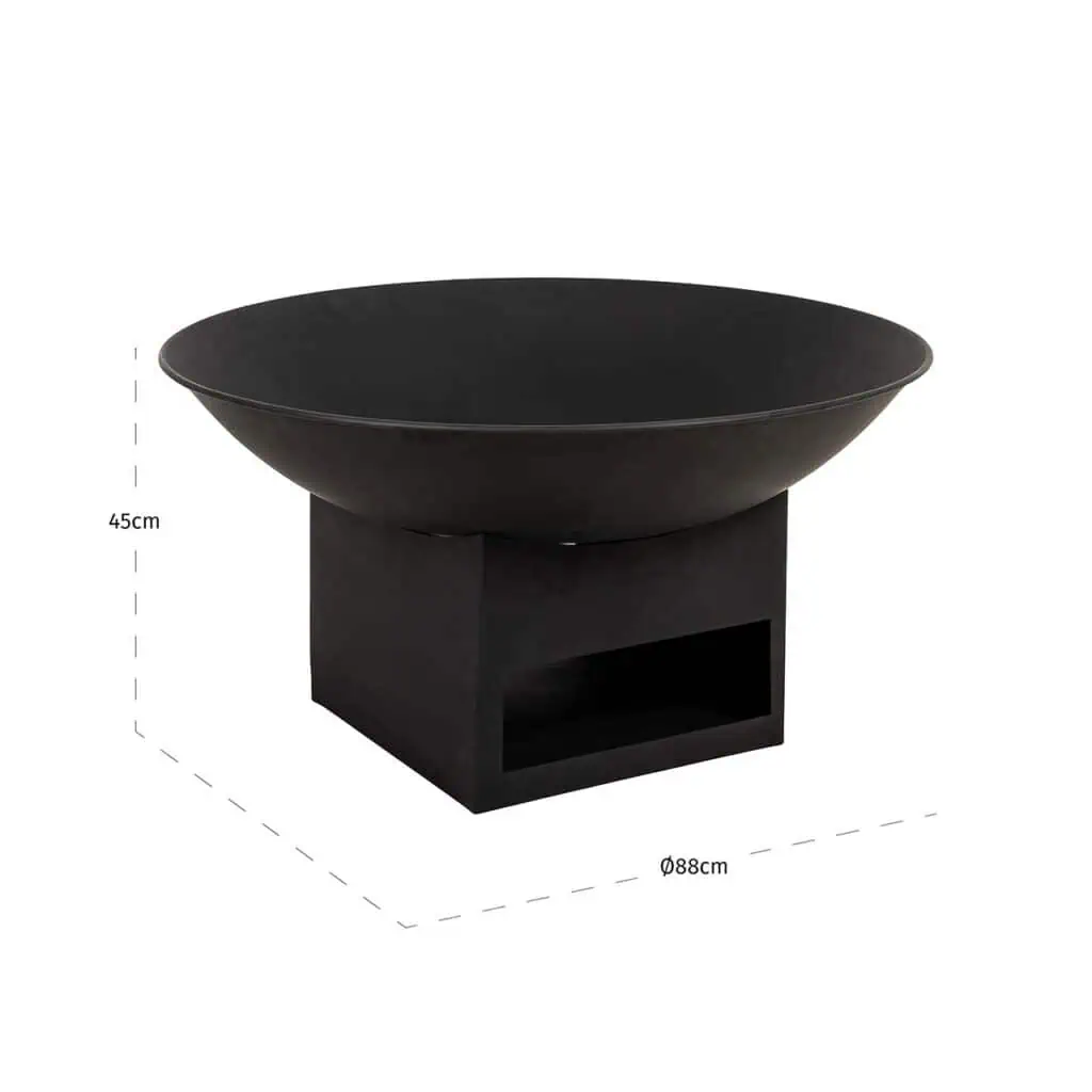 - Vuurschaal Davey outdoor (Black)