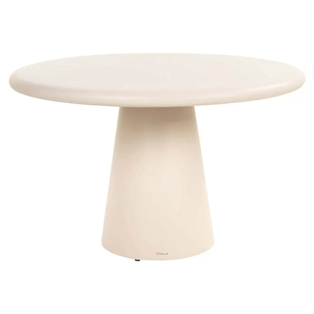 - Eettafel Urban Bloom 130Ø indoor/outdoor (Sandstone)