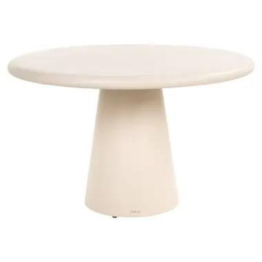 - Eettafel Urban Bloom 130Ø indoor/outdoor (Sandstone)
