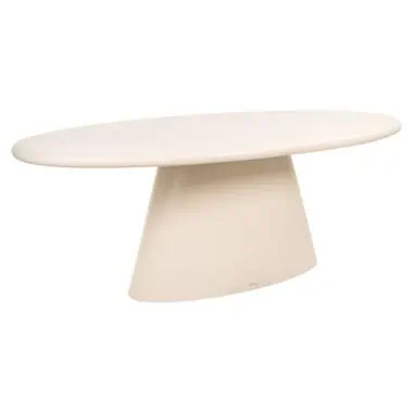 - Eettafel Urban Bloom oval 220 indoor/outdoor (Sandstone)