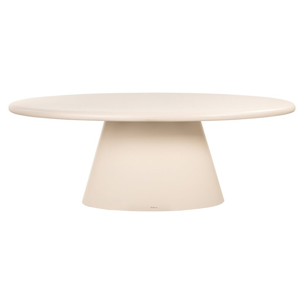 - Eettafel Urban Bloom oval 220 indoor/outdoor (Sandstone)