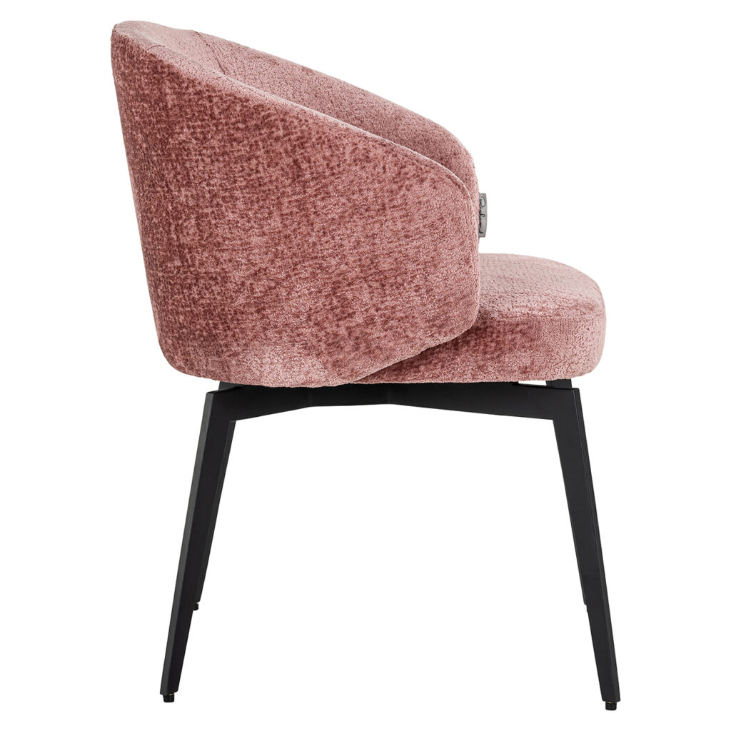 - Stoel Amphara rose chenille fire retardant (Bergen 705 rose chenille)