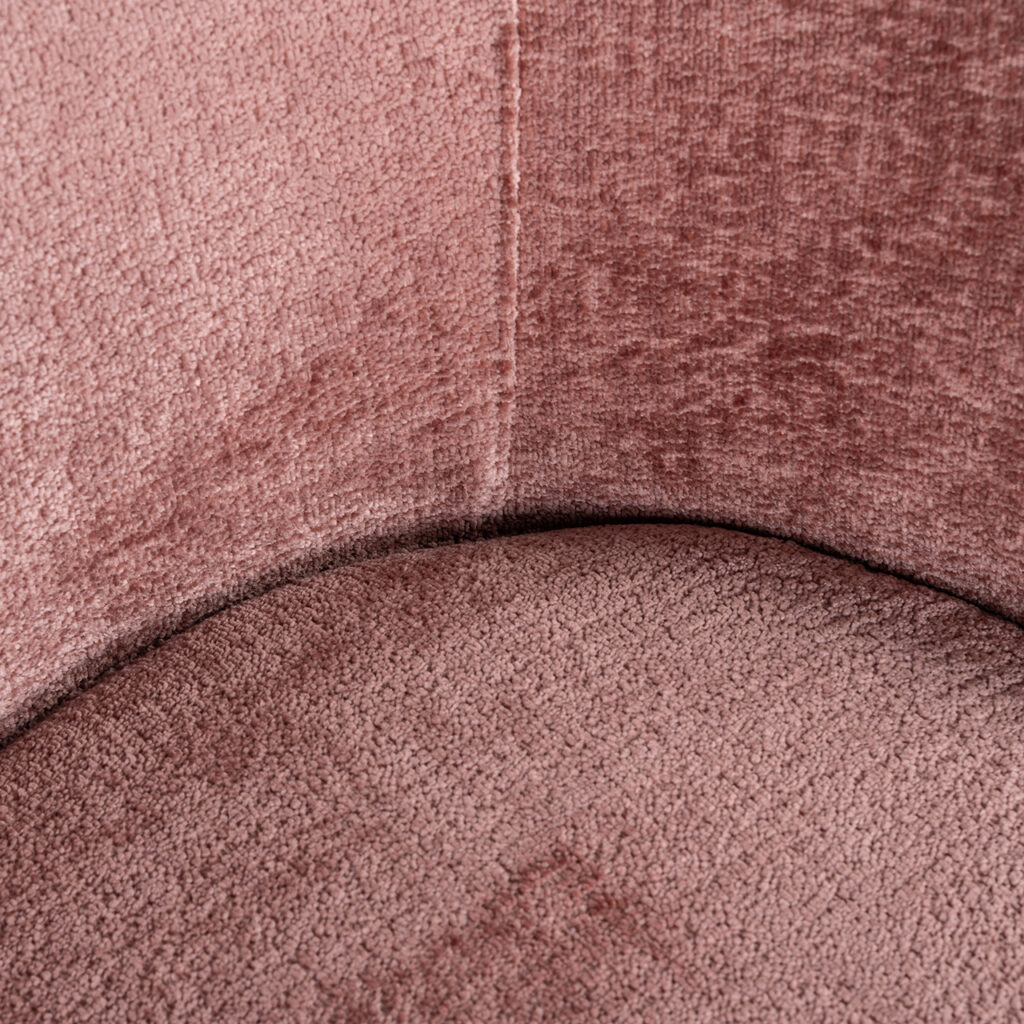 - Stoel Amphara rose chenille fire retardant (Bergen 705 rose chenille)