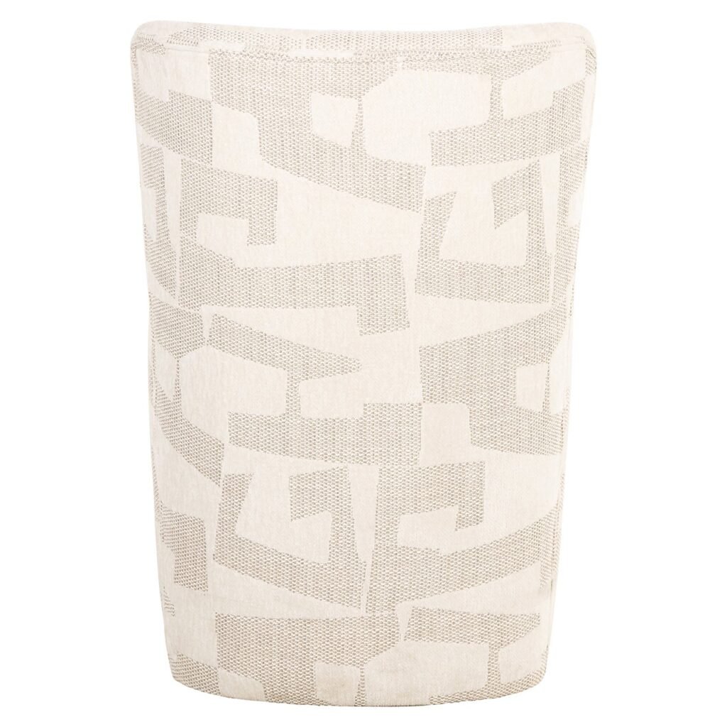 - Stoel Lorain met wieltjes beige graffic (Beige graffic)