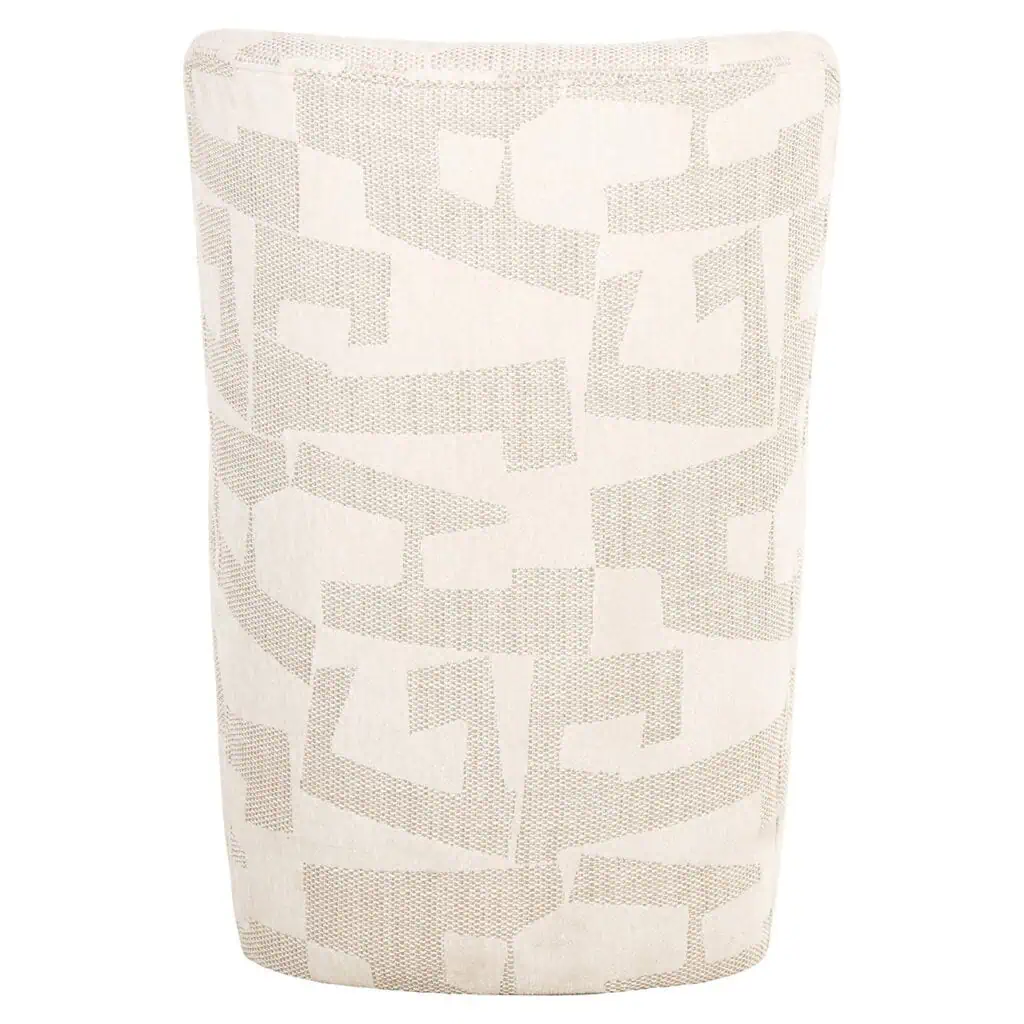 - Stoel Lorain met wieltjes beige graffic (Beige graffic)