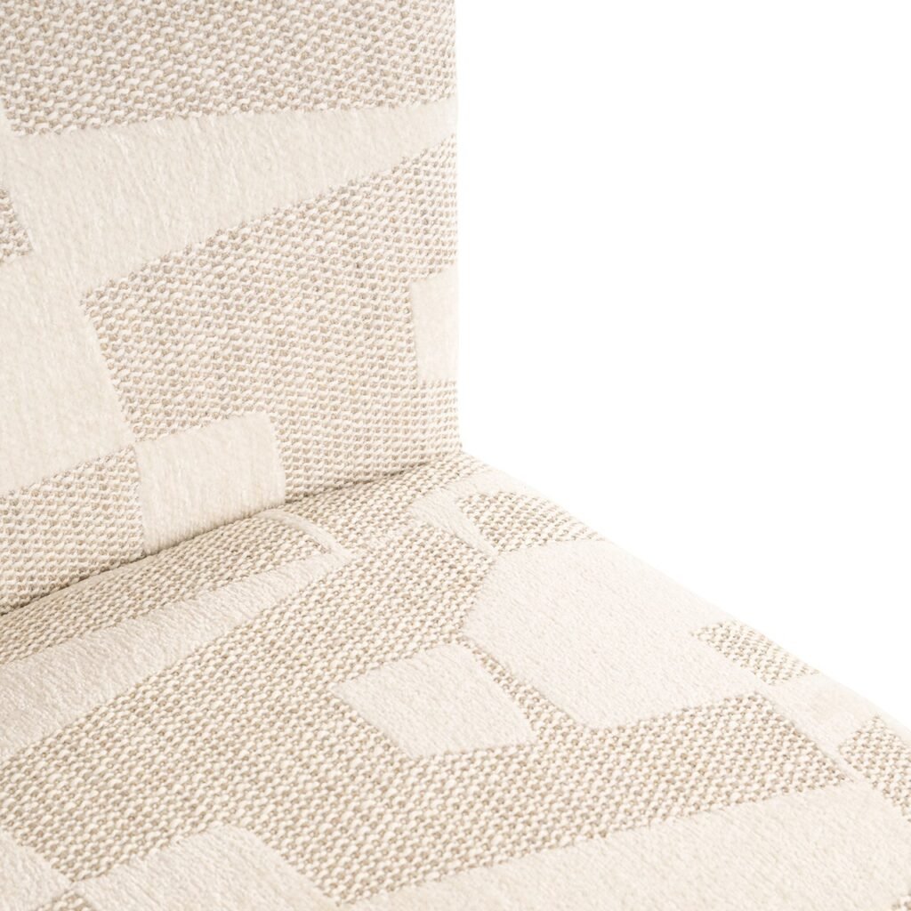 - Stoel Lorain met wieltjes beige graffic (Beige graffic)