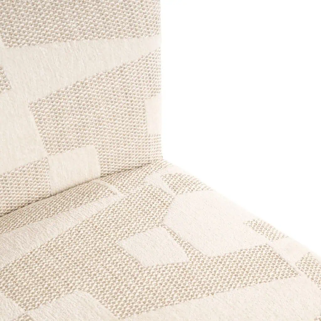 - Stoel Lorain met wieltjes beige graffic (Beige graffic)