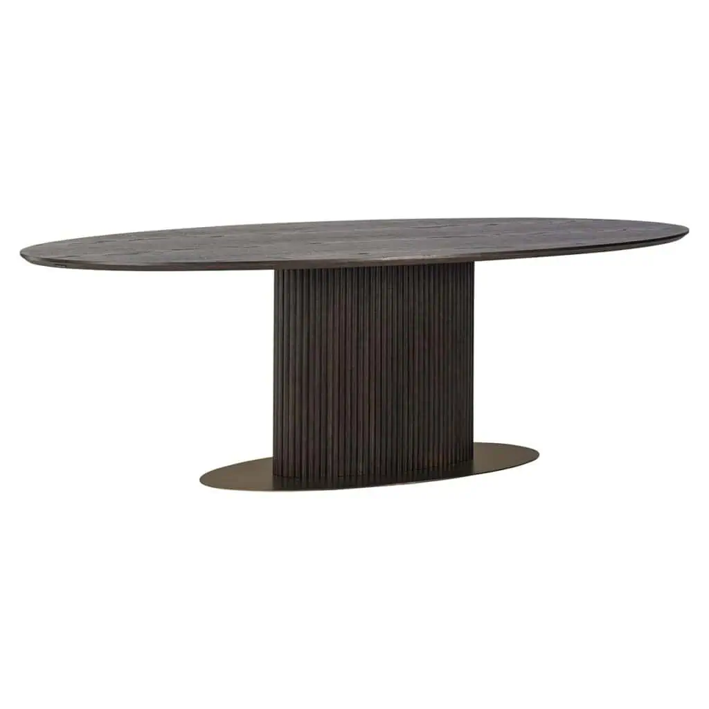 - Eettafel Luxor ovaal 235 (Brown)