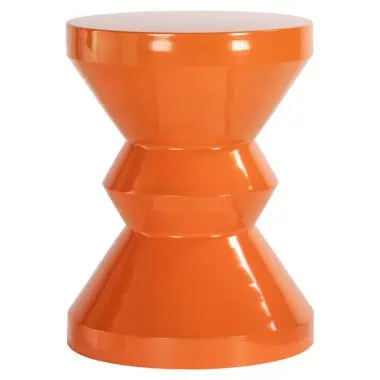 - Side table Diablo orange 35Ø (Orange)