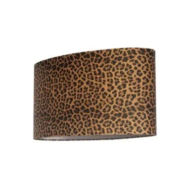 - Lampenkap Ollie ovaal (Donna-21056-Ollie 8014 Brown)