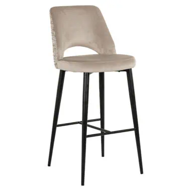 - Barstool Tabitha trendy nature / quartz khaki fire retardant Be Trendy 01 Nature)