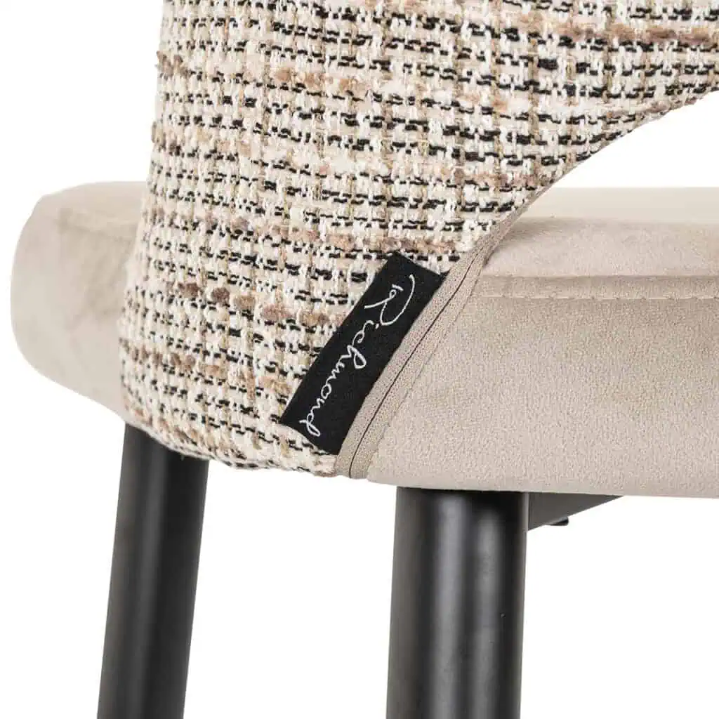 - Barstoel Tabitha trendy nature / quartz khaki fire retardant (Be Trendy 01 Nature)