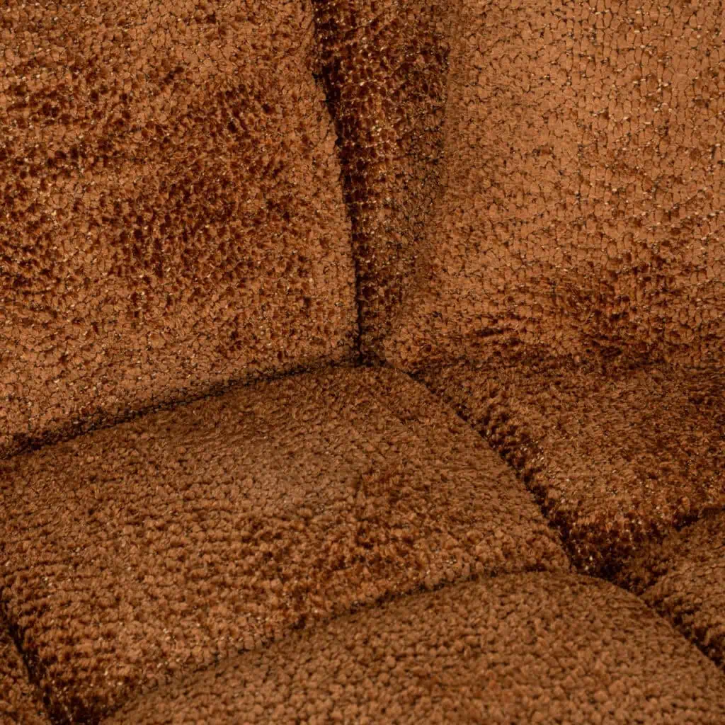 - Sofa Cube 3-zits + lounge rechts (Be Lovely 603 Cinnamon)