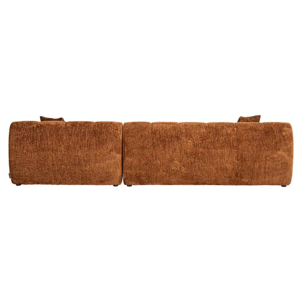 - Sofa Cube 3-zits + lounge rechts (Be Lovely 603 Cinnamon)